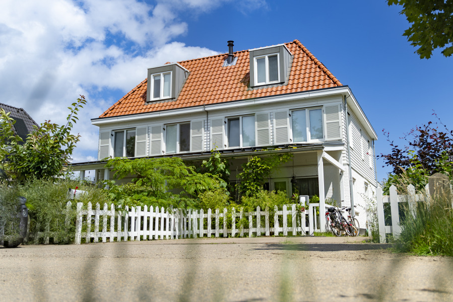 Strandpad woning geschakeld